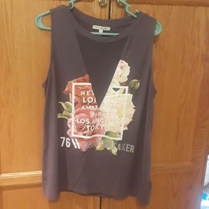 Express sexy tank with logo large